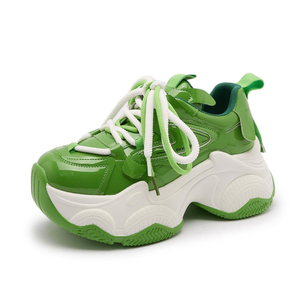 Premium dad shoes spring new small platform casual shoes