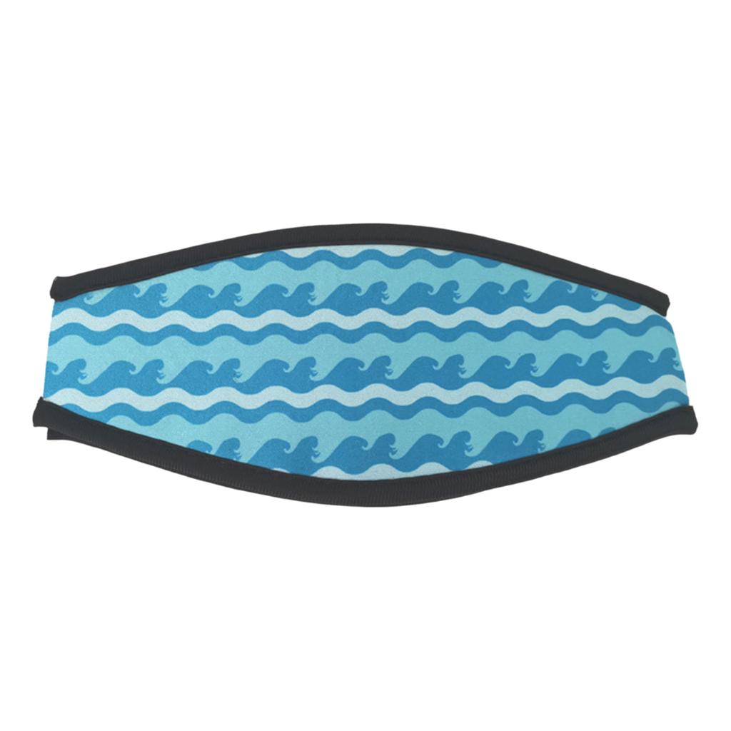 Neopren Tauchmaskenband Haarschutz Wickel Schnorchelmasken Kopfband für Tauchgänge und Schnorchelmasken Wassersport