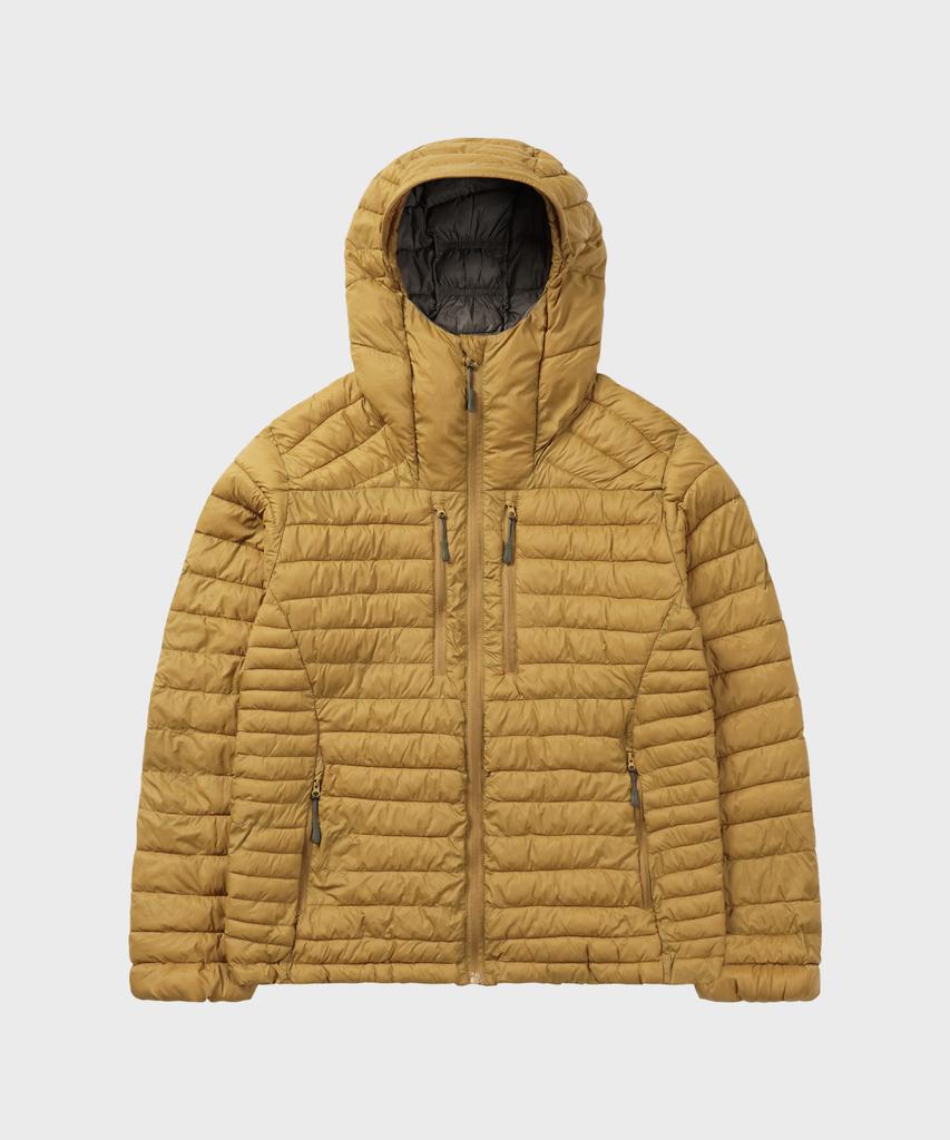 Leire Essential Hooded Light Padded Jacket [Mustard]