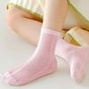 5Pairs/set Baby Toddler Girl Boy Socks Mesh Terry Newborn Socks for Girls Boys Summer Soft Solid Color Children's Sock 1-12Y