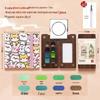 Feile Mini Travel Watercolor Set - Portable Solid Palette for Bird Painting