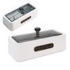 Ultrasonic Jewelry Cleaner 45KHz 270ml 304 Stainless Steel   3 Modes Professional Ultrasonic Machine for Jewelry Glasses Watches White