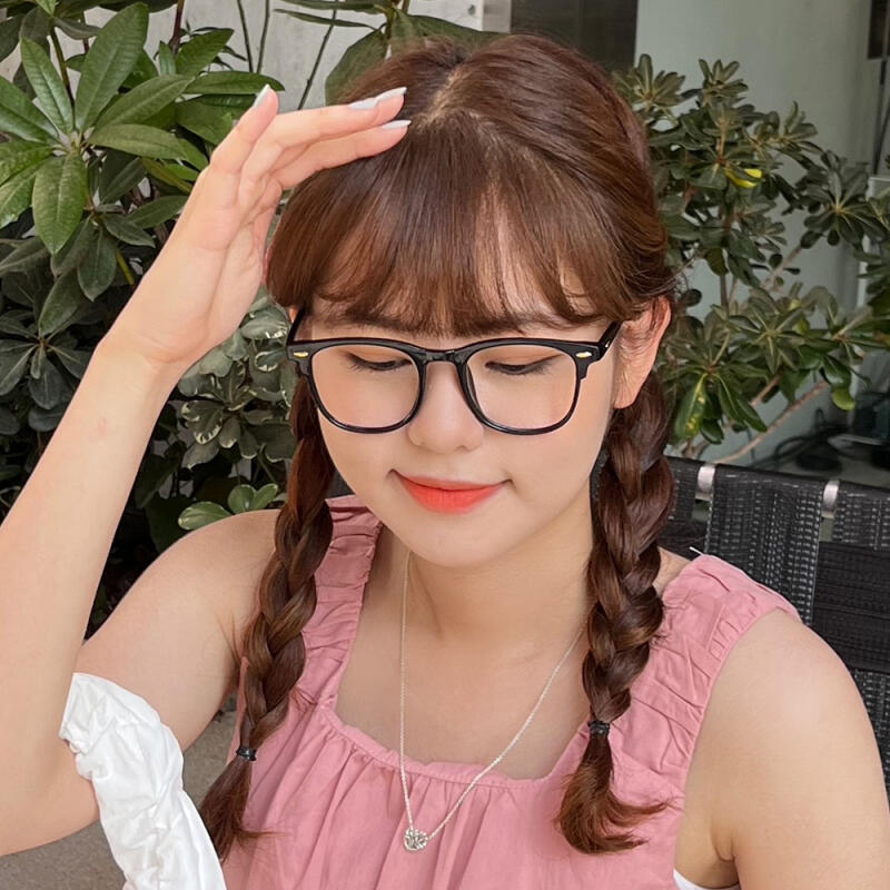 SBKA Thur-C01 Horn-Rimmed Glasses (Blue Light Blocking)