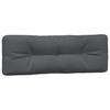 5 Piece Pallet Cushion Set Anthracite Fabric