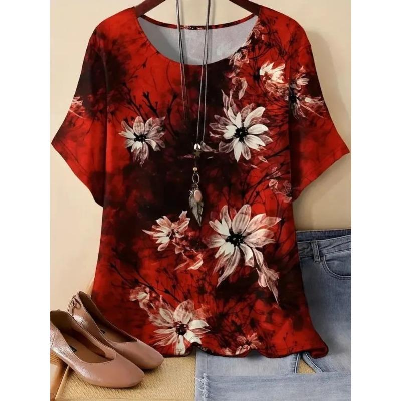 3D Printed Summer Women's T-shirts Are Fashionable, Breathable and Versatile