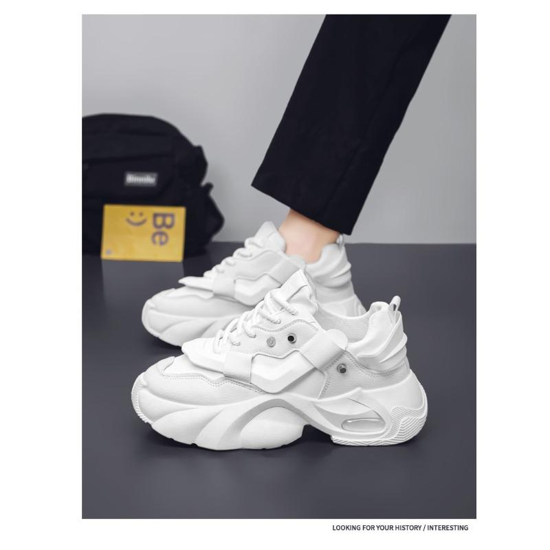 Men's shoes thick-soled heightening dad shoes versatile casual sports shoes not tired feet soft-soled air cushion casual shoes