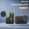 Silikonlins Skyddshätta för DJI OSMO ACTION 6 Repskydd och Dammtät Linslock Sportkamera Tillbehör