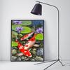 Diamond Painting Fish Picture Of Rhinestones Mosaic Diamond Embroidery Full Round Animals Cross Stitich Home Decor