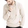 Zaitun Men's Long Sleeve Knitted Hooded Sweatshirt