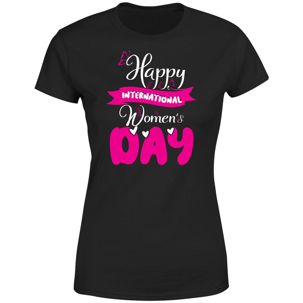 Womens Day T Shirt March 8 Ladies Printed Graphic Tee Top