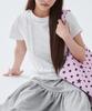 ESCAPEFROM [Escf X Hot Today] Frill Pocket Detail Standard Fit Short Sleeve T-Shirt White