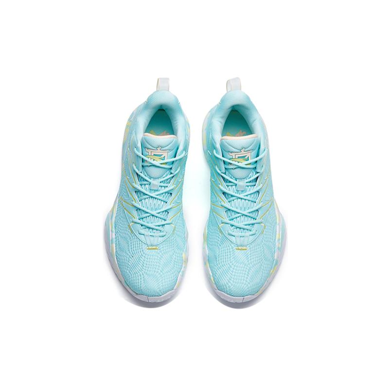 Anta The Dagger 5 Durable Cushioning Low-Top Basketball Shoes Men's Blue Sneakers 112221625S-3