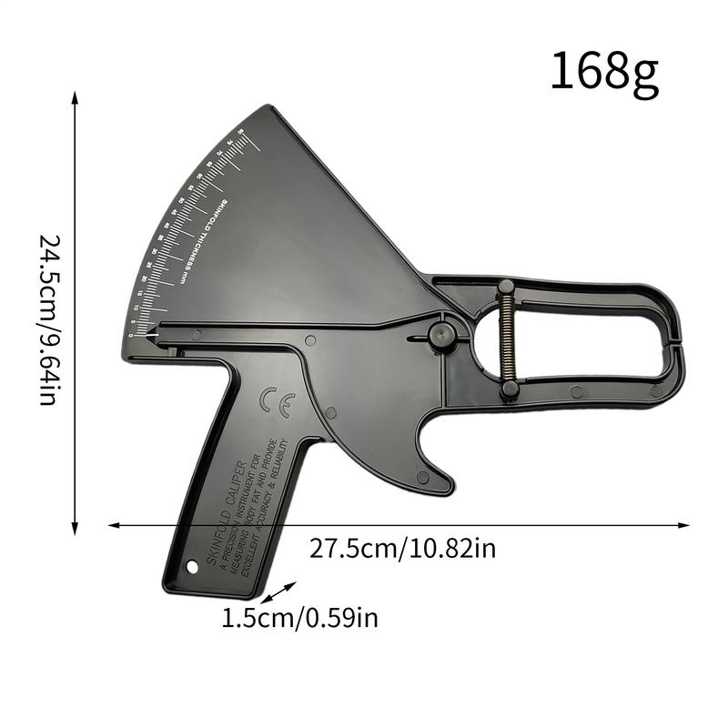 Fettmaß für den Körper 0-88mm Lightstuff Körper Hautfaltenmessschieber Professionell Tragbar Doppelfeder Fettmaßband Genau Handheld