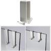 Bathroom Shower Glass Door Hook Stainless Steel Glass Door Towel Hooks Rack Bathrobe Hanger Holder Hanging Wall Hooks
