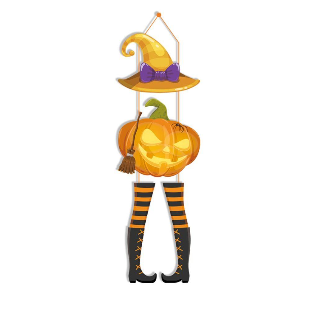 DIY Halloween  Door Hanging Sign Pumpkin/Witch Hat /Ghost Halloween  Door Hanger   Halloween Party