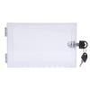 Clear Thermostat Lock Box Cover with Key Thermostat Guard Fits Thermostats 6.1x3.95x2in Or Smaller