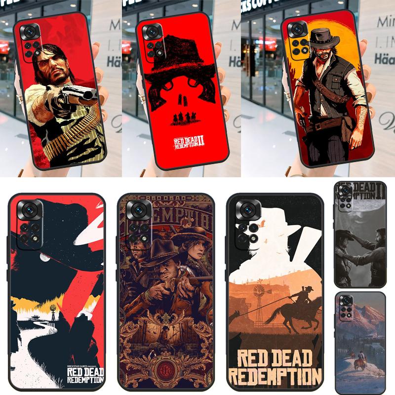 Red Dead Redemption 2 Pouzdro Pro Xiaomi Redmi Note 10 8 9 11 12 Pro 12 Turbo 9S 10S 11S 12S Redmi 9C 10C 12C Coque