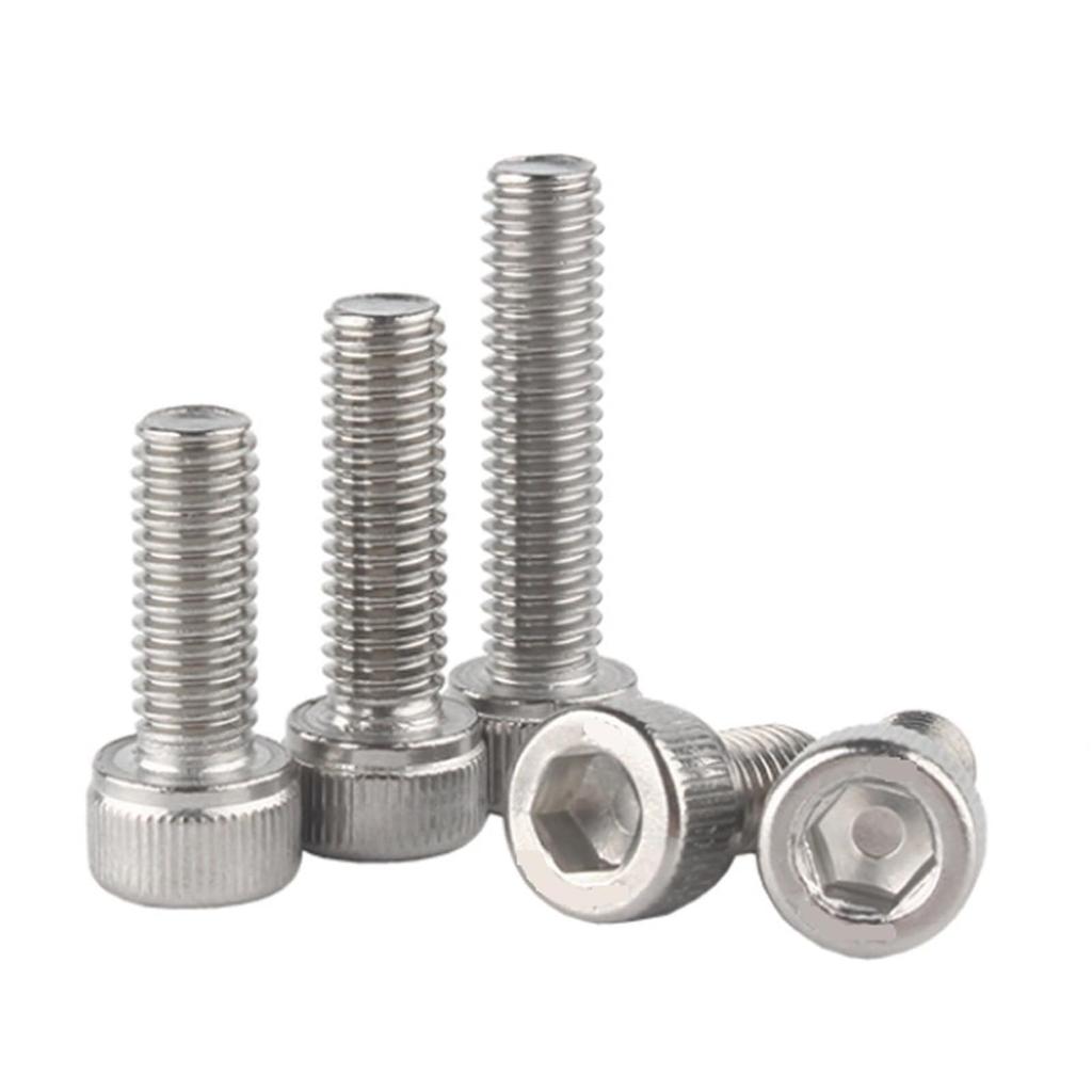 2pcs Stainless Steel Hex Bolt M8 M10 Reverse Thread Motorcycle