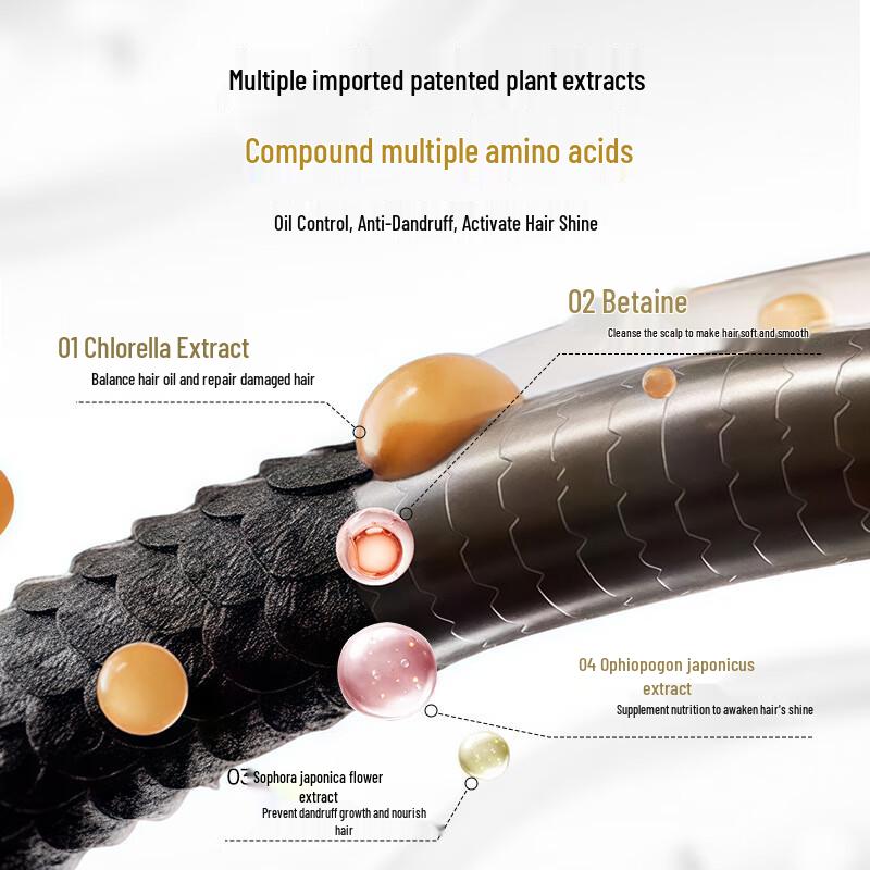 OSXE Men's Oil Control Anti-Dandruff Hair & Body Care