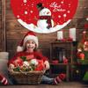 1Pcs Christmas Outdoor Polyester Fan-shaped Flag Christmas Decor for Home Cristmas Drop Ornament Xmas Gift New Year