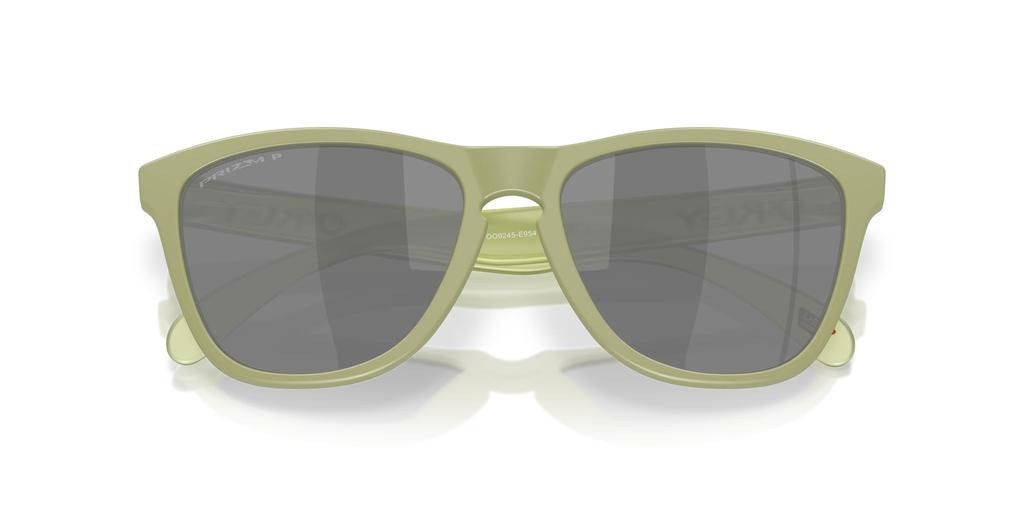 Oakley Sunglasses 0OO9245 FROGSKINS MATTE FERN PRIZM BLACK POLAR 9245E954 Polarized [Oakley] (Black) (A)