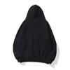 Sweat à capuche décontracté unisexe style américain avec imprimé lettres tendance
