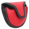 Golf Putter Protection Covers Headcover Semicircle PU Leather Guard Waterproof Accessory
