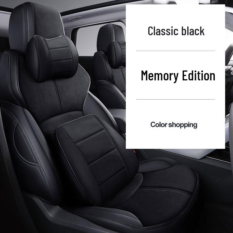 Huse de scaun personalizate din piele întoarsă pentru Land Rover Range Rover Evoque - Acoperire completă, 5 locuri