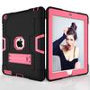 Slim Shockproof Silicone Case With Kickstand IPad Pro 11 Inch 2020 Dual-Tone Design Anti-Slip Cover