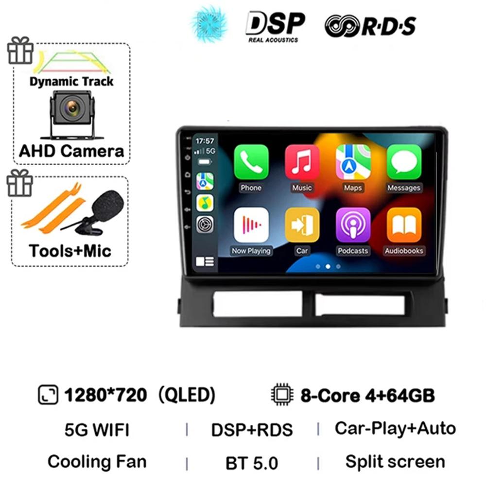 Carplay For Toyota Prius XW20 II 2 2003 - 2011 Android 14 Android Auto 2DIN Autoradio Lettore Unità principale GPS Stereo Multim