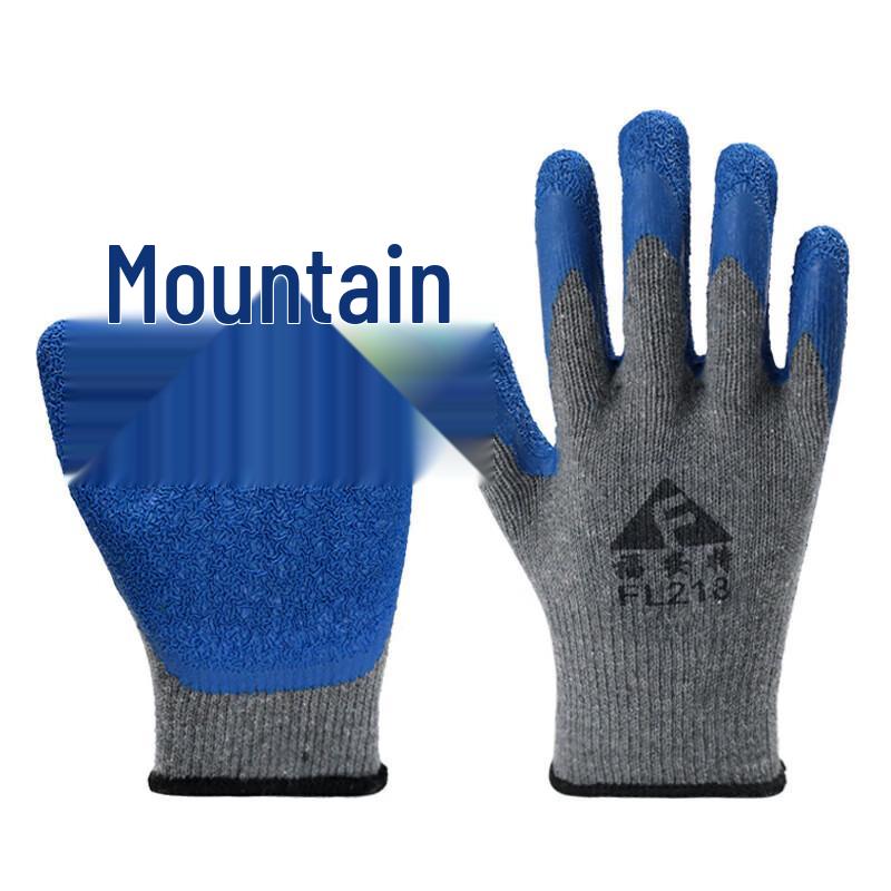 Anti-Slip Latex Industrial Work Gloves