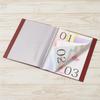 Plus File Clear File Super Economy A4 Vertical 20 Pockets Red 10-Pack FC-122EL 88-422×10