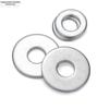 Verdikte Gegalvaniseerd IJzeren Platte Ring - Rond Extra Groot, m6-m16