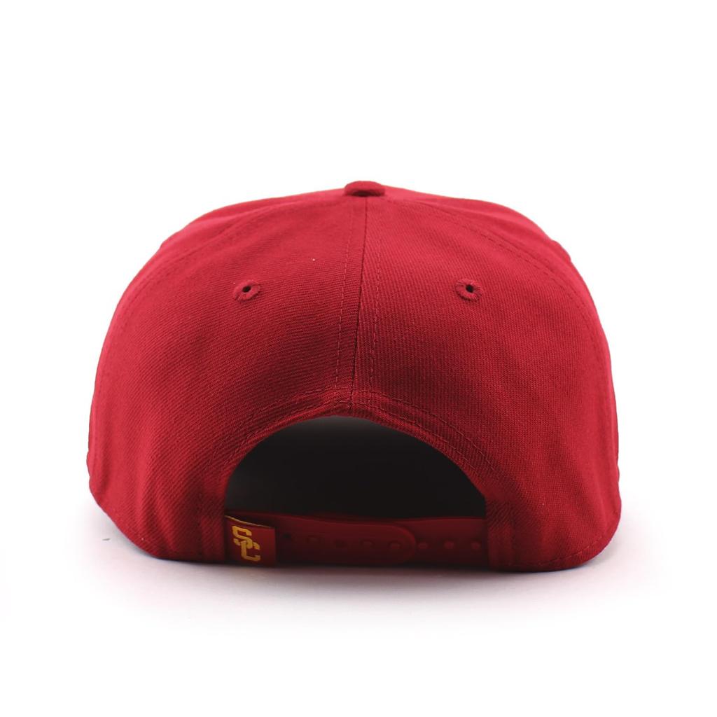 Cap 9SEVENTY Stretch Snapback South California Trojans NCAA STRETCH SNAPBACK CAP CARDINAL USC TROJANS Hat Cap [New Era] [Used]