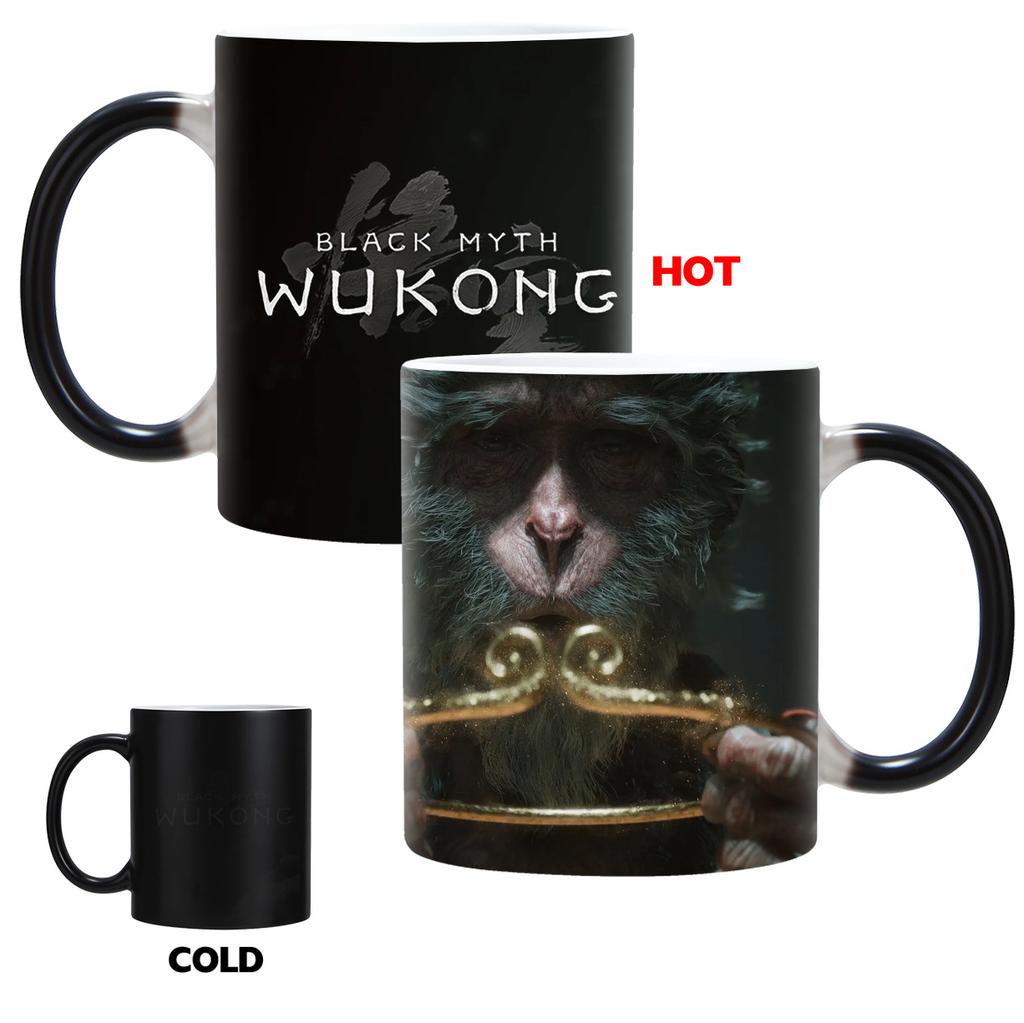 Black Myth Black Myth Ceramic Coffee Mark Cup Tea Cup Temperature Changing Cup Wukong Wukong