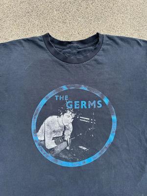 Vintage The Germs Punk Rock Fin des années 90 / Début des années 2000 Groupe de Musique Grunge T-shirt Unisexe