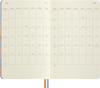 Moleskine 2027 January 12 Alice in Wonderland Weekly Large Size x DHAL12WN3Y27 Planner, Start, Months, Planner, (13cm 21cm), Hardcover, Pink,