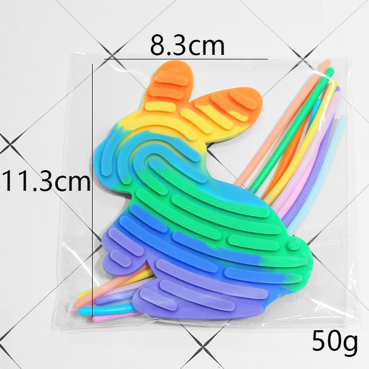 Creative Silicone Sensory Decompression Board for Kids - Educational Induction Activity Toy