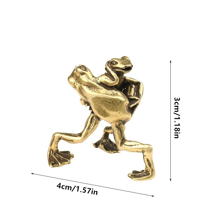 Starožitné hmyzí figurky Miniatury Čajové zvířátko Ornament Čistá měď Polní kriket Socha Stolní dekorace Kolekce Řemesla Dekor