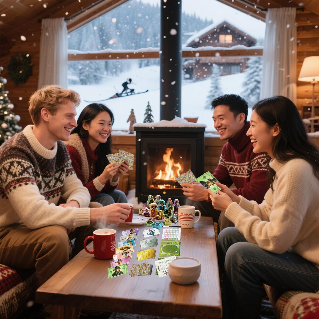 Winter Party Favorites: Money In Its  Form, Board Game Card Auctions, Bidding Auctions,  Bidding, Casual Gatherings, Interactive Games