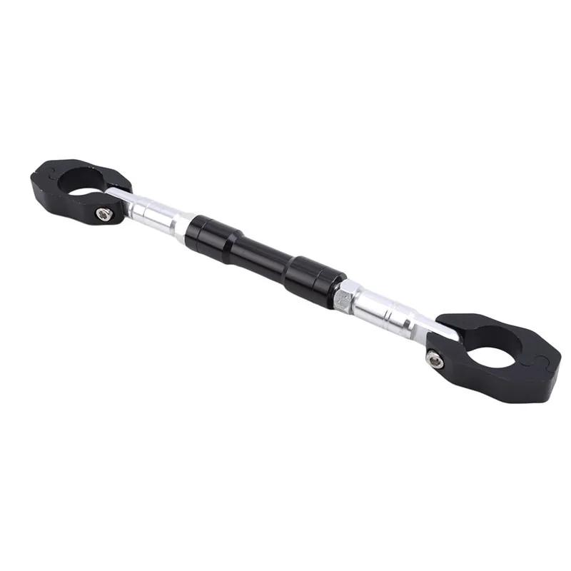 

Tame Handlebar Wobble Instantly! Adjustable Crossbar Support Locks Grips in Place - Say Goodbye to Vibration & Fatigue. чёрный
