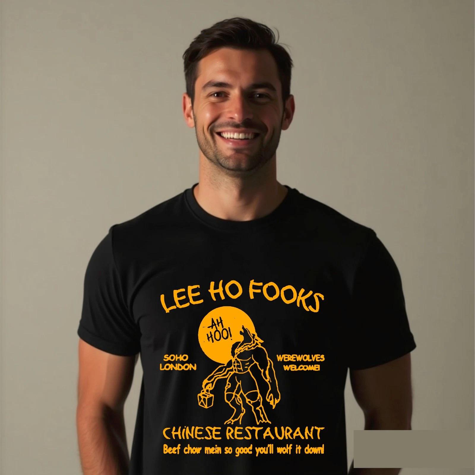 

Lee Ho Fooks Chinese Restaurant Horror Wolf Graphic Men s Gift Tee T-Shirt XL