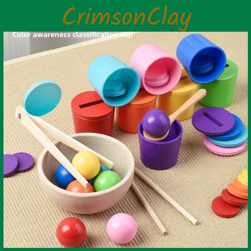 Color Classification Matching Cups Toy For Kids Early Learning Development And