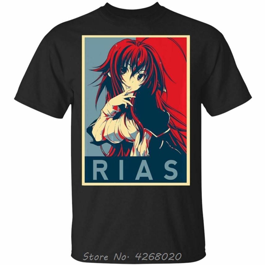 

High School Dxd - Rias Team Black T-Shirt Youth Middle-Age The Eldertee TShirt Anime Tees Harajuku S разноцветный