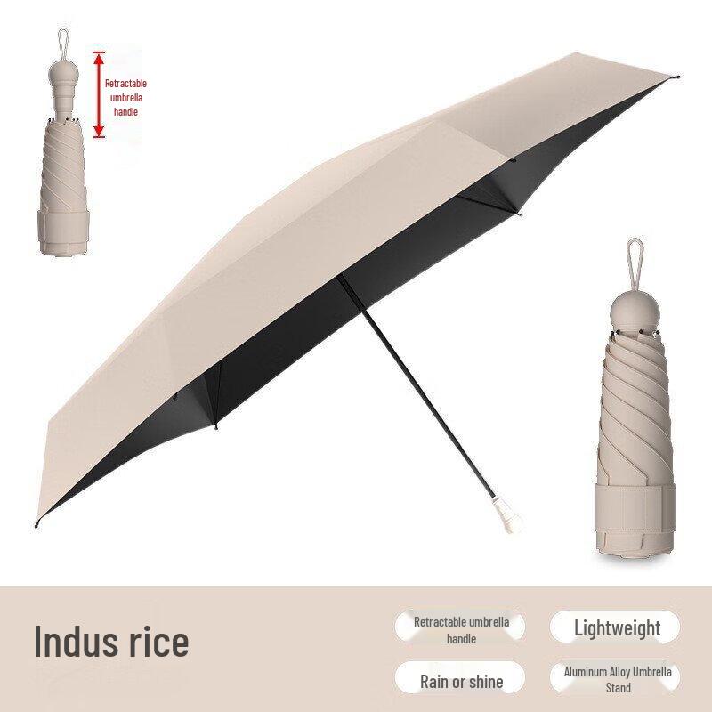 YICAI Ultra-light Five-fold Capsule Folding Umbrella