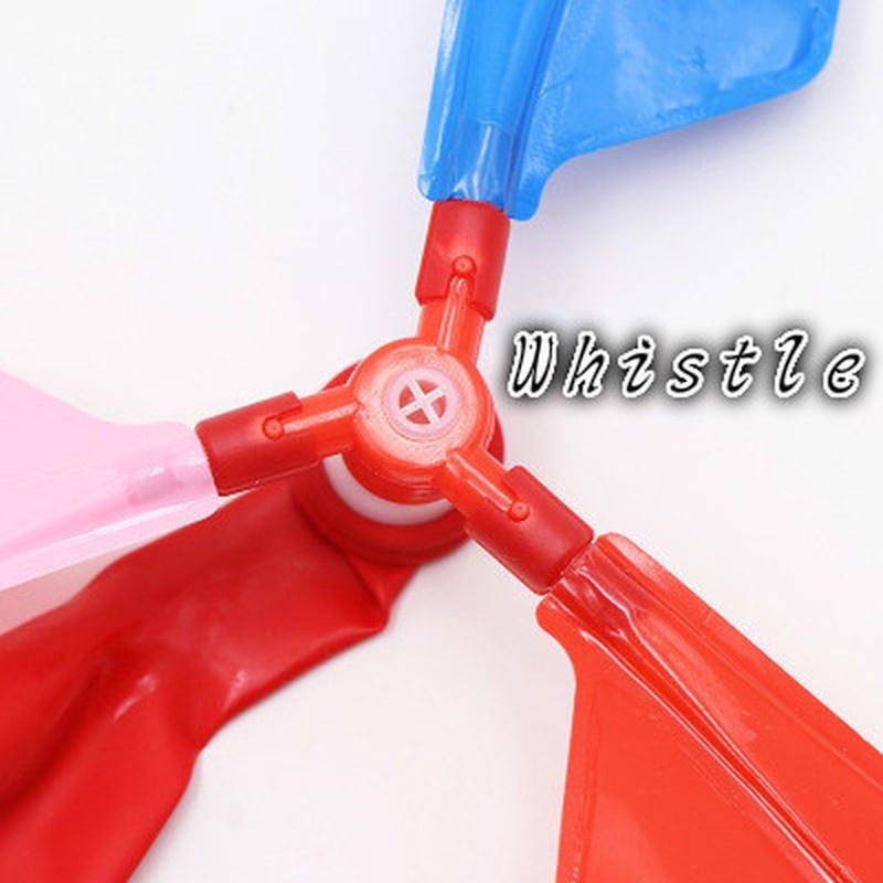3Pcs Traditional Classic Balloon Helicopter Kids Child Children Play Flying Toy