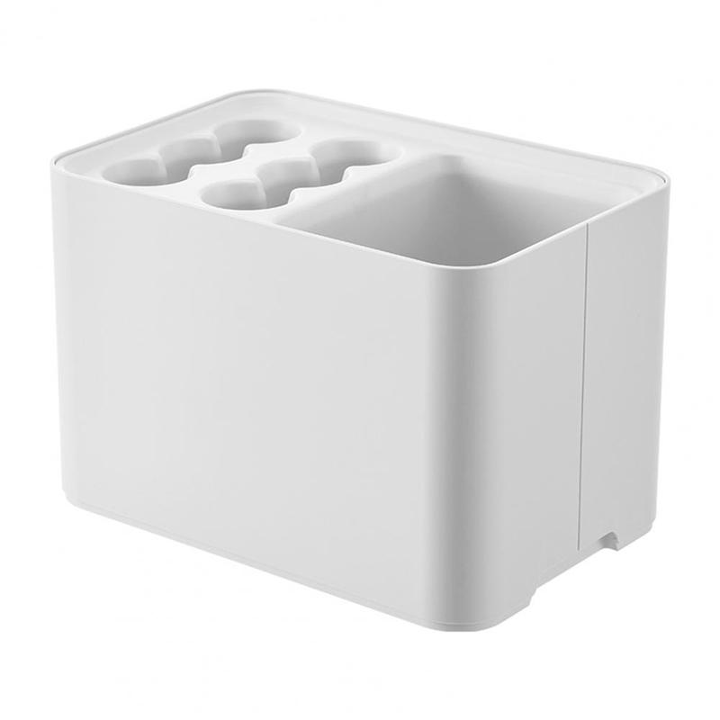 6 Holes 4 Grids Umbrella Rack With Drip Tray Home Totel Entrance Umbrella Drain Storage Box for Home Hotel Umbrella Orgainzer