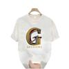 Cross-Border Exclusive Explosive Goods, Good Goods 100% Cotton Heavy Men'S Short-Sleeved Crew Neck T-Shirt Tide