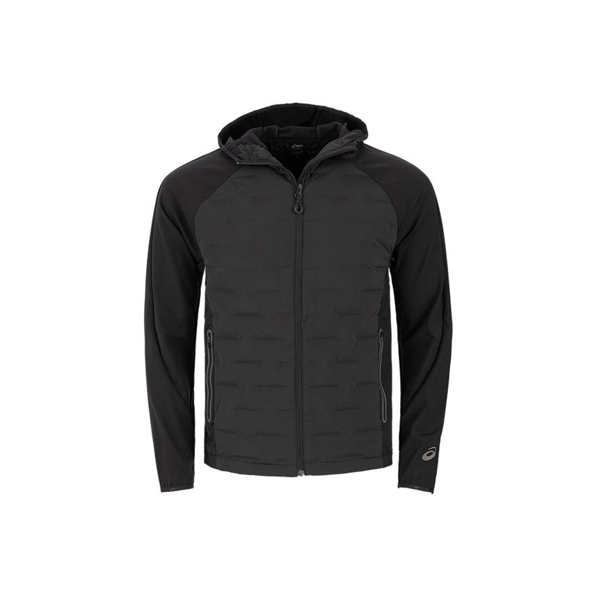 Asics Water-Resistant Running Color-Block Down Jacket Men Jackets 2011D473-001