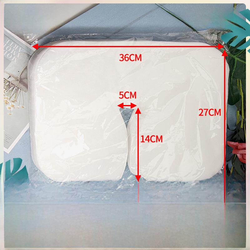 Disposable Non-Woven Beauty Salon Pillow Face Towels for Massage Beds